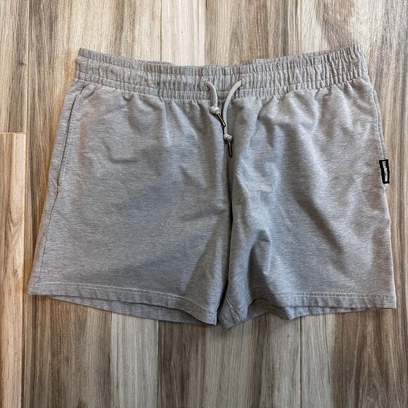 Bear Bottom Shorts Mens XXL Gray Sweat Elastic Waist Athletic Drawstring Casual - Picture 1 of 7